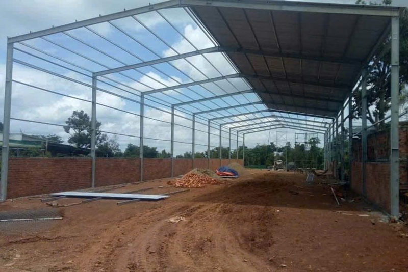 Sửa Chữa Cải Tạo Xưởng Long Đức Đồng Nai – Giải Pháp Toàn Diện Cho Doanh Nghiệp Thi công cải tạo nhà xưởng Long Đức Đồng Nai tận dụng kết cấu khung kèo thép